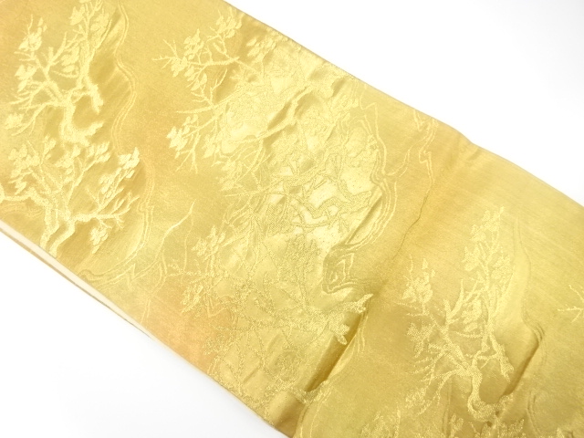 Japanese Kimono / Antique / Fukuro Obi Silk